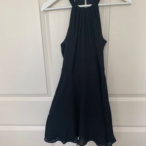 Express Black Skater Dress